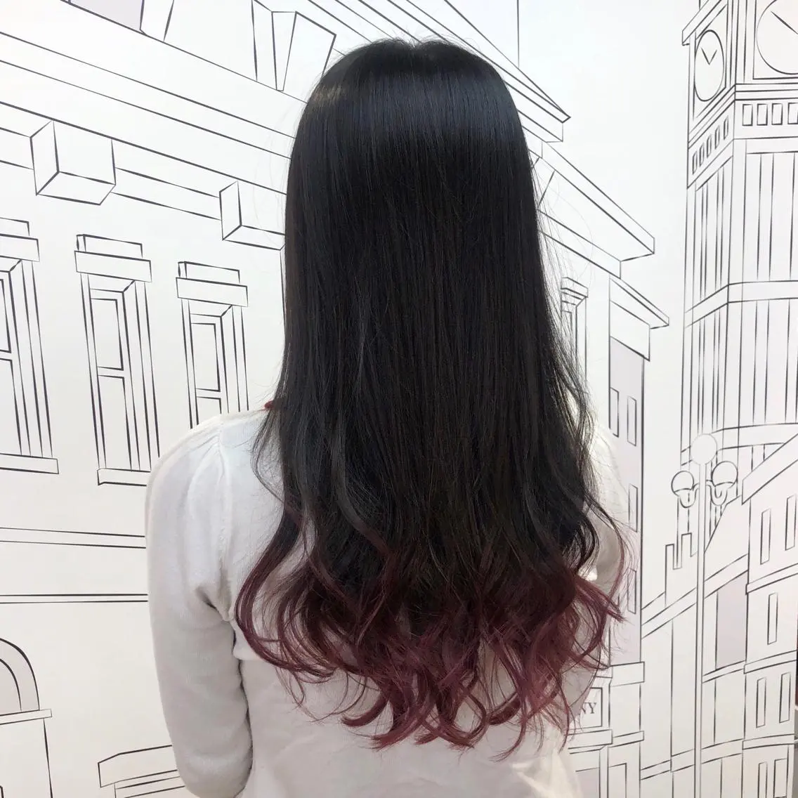 セミロング カラー レイヤー,ボブ / 彩未のヘアスタイル