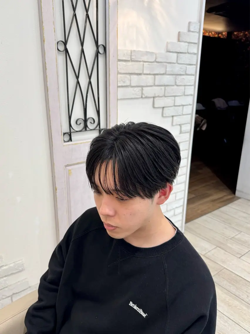 メンズ カット メンズカットパーマ 伊藤瑠星のヘアスタイル