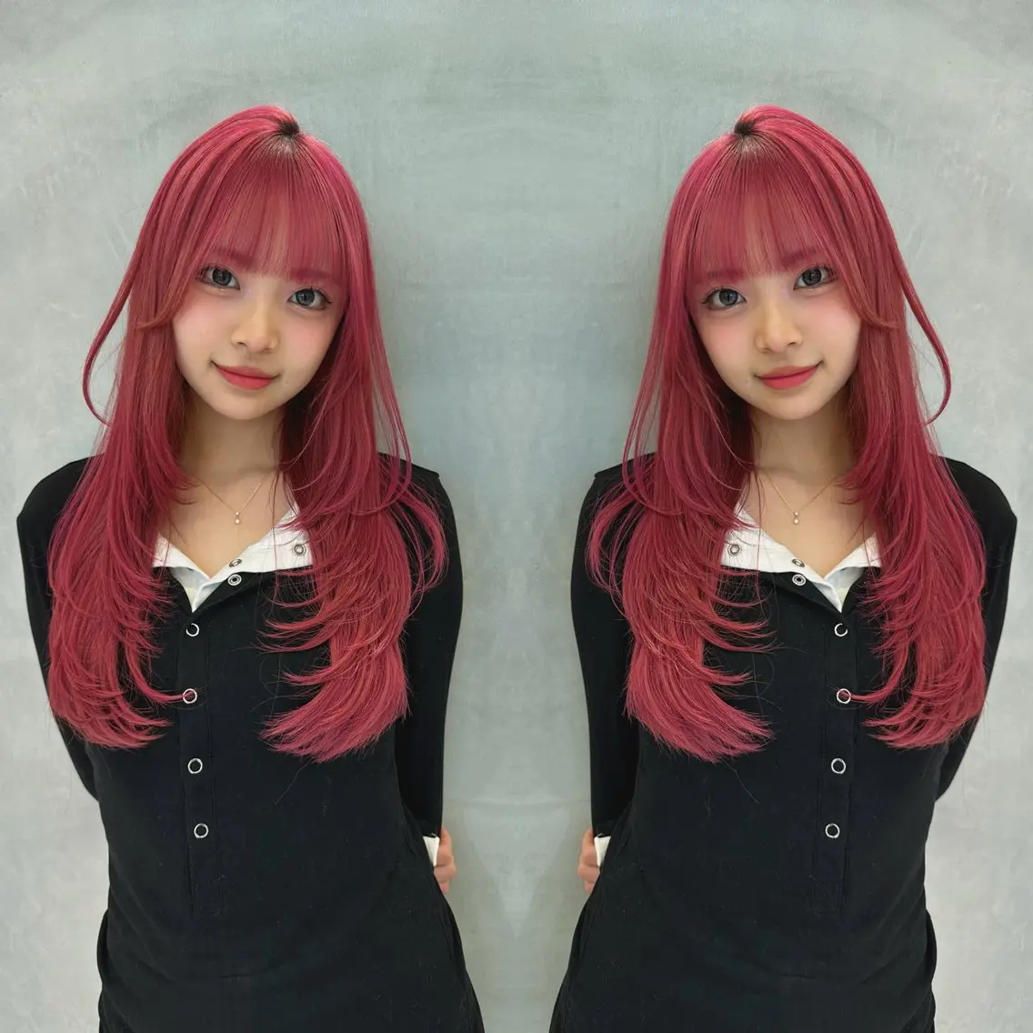 ロング カラー ヘアカラー 透明感✖️暖色 shuheiのヘアスタイル