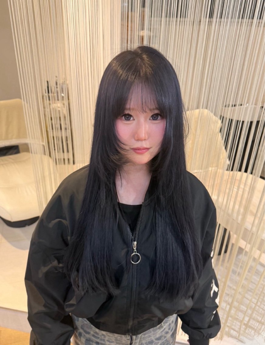 ロング ヘアカラー RENA| 可愛いヘアカラーのヘアスタイル