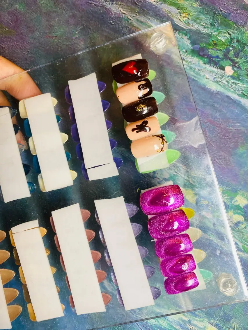 ネイル バレンタイン ハンドネイル Chandra nail&tarotのネイルデザイン