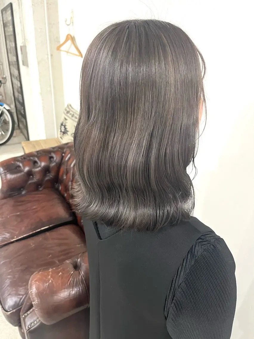 ミディアム カラー ヘアカラー トリートメント 🩵DAICHI /デザイン特化🩵のヘアスタイル