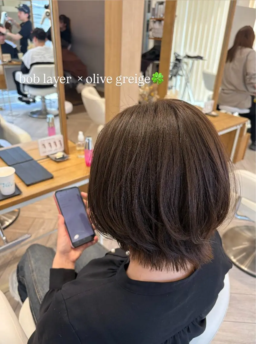 ショート カット ヘアカラー トリートメント 蓮池 愛海のヘアスタイル