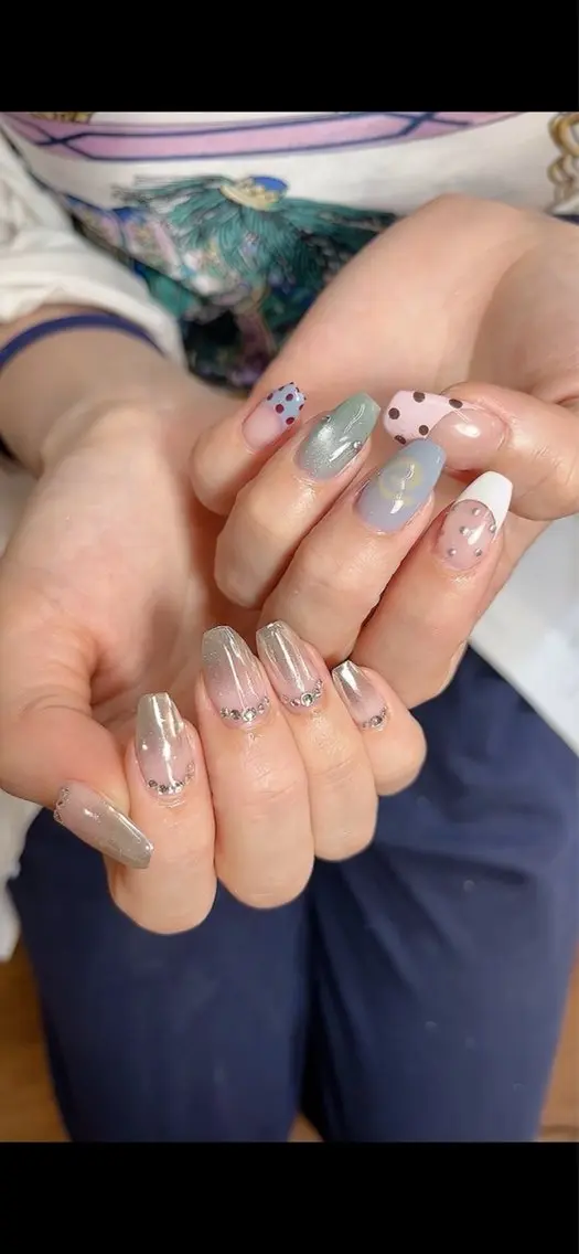 ネイル ハンドネイル LOVE NAIL 💕Sonoのネイルデザイン