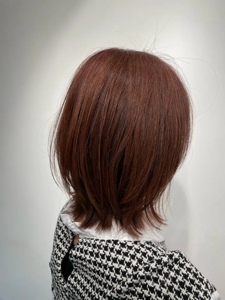 ショート〜ミディアム限定 カラー➕カット➕2step Tの写真