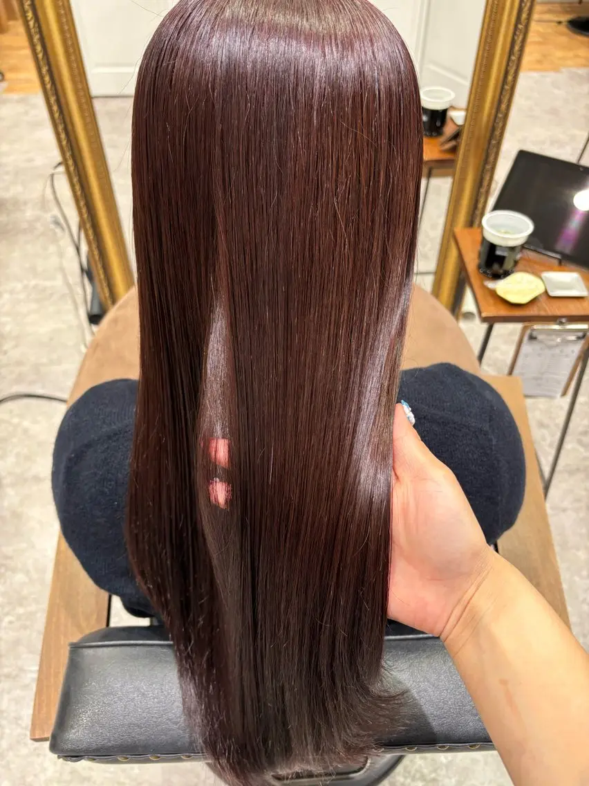 カラー ヘアカラー トリートメント 🍎エクステ/暖色 カラー🍎あyaかのヘアスタイル