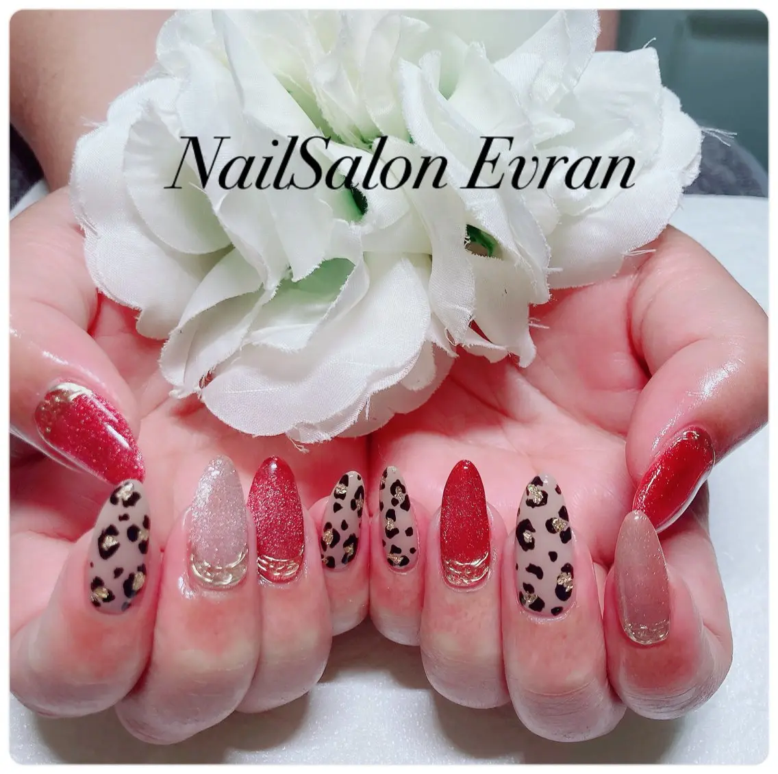 ネイル アートネイル フレンチネイル マグネットネイル 持ち込み ニュアンスネイル Nail salon Evranのネイルデザイン