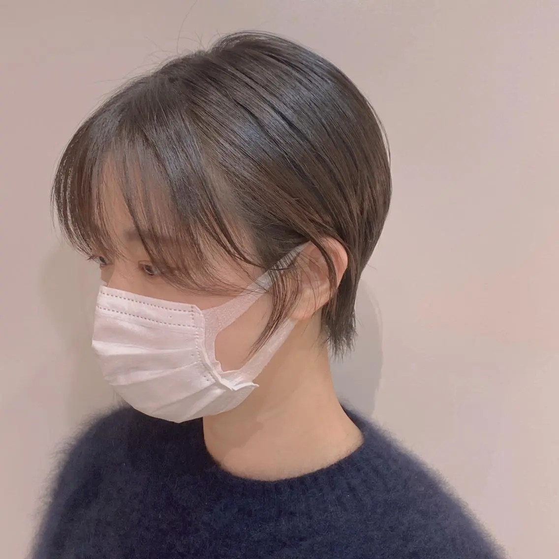 ショート カット パーソナルカラー lapiax阿部のヘアスタイル