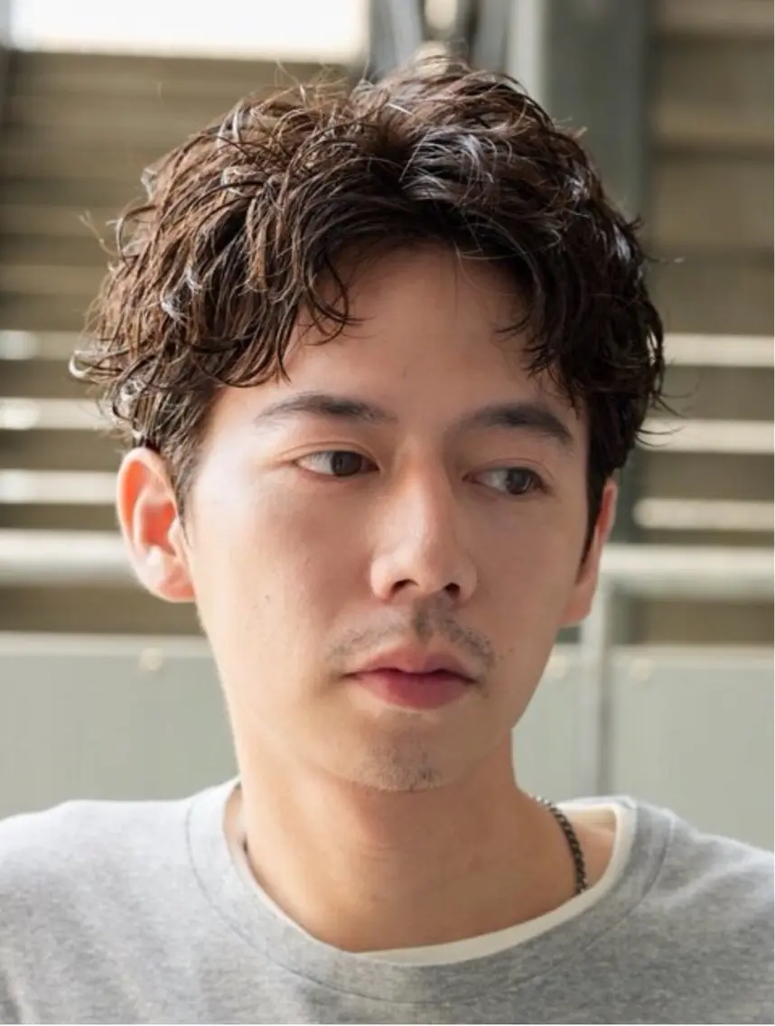 パーマ カット パーマ メンズ似合わせ 【fifth】おうたのヘアスタイル