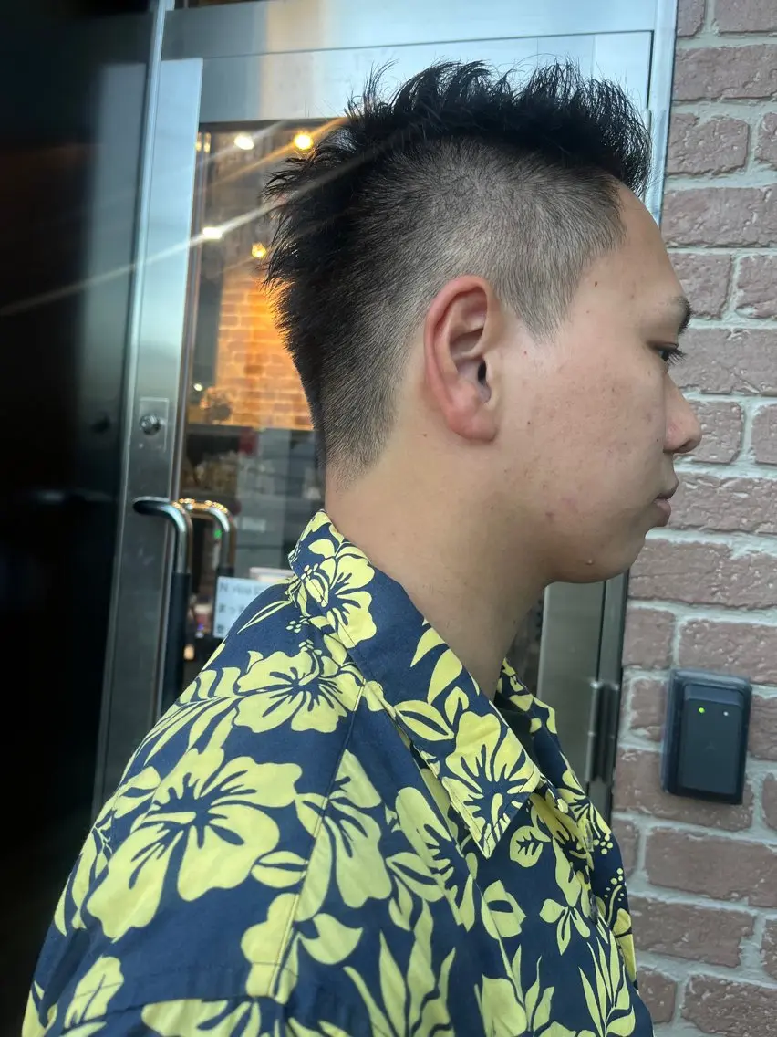ロング メンズ 久木原 ゆりのヘアスタイル
