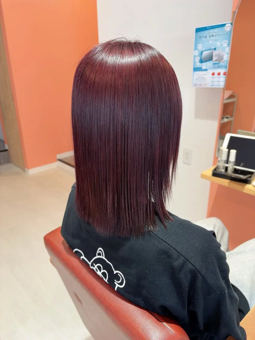 カラー ヘアカラー TAMAMI カラーモデル募集中のヘアスタイル