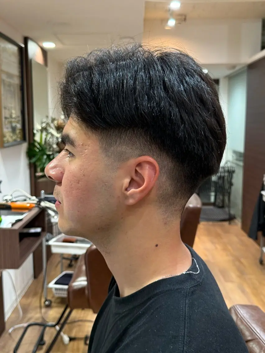 ショート メンズ モモ モデル様募集のヘアスタイル