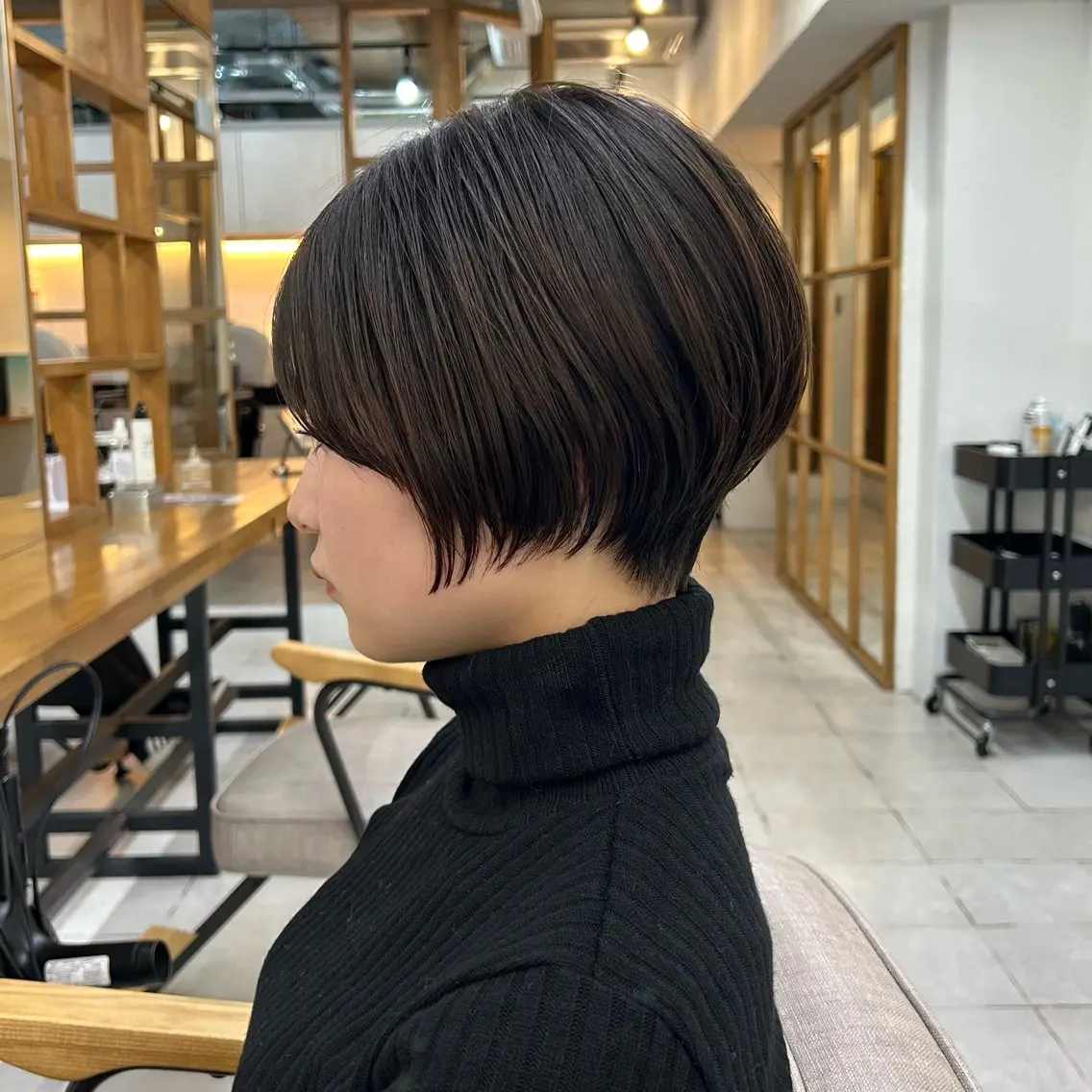ショート カラー ヘアアレンジ カット ヘアカラー トリートメント 韓国レイヤーカット★ 小林大樹のヘアスタイル