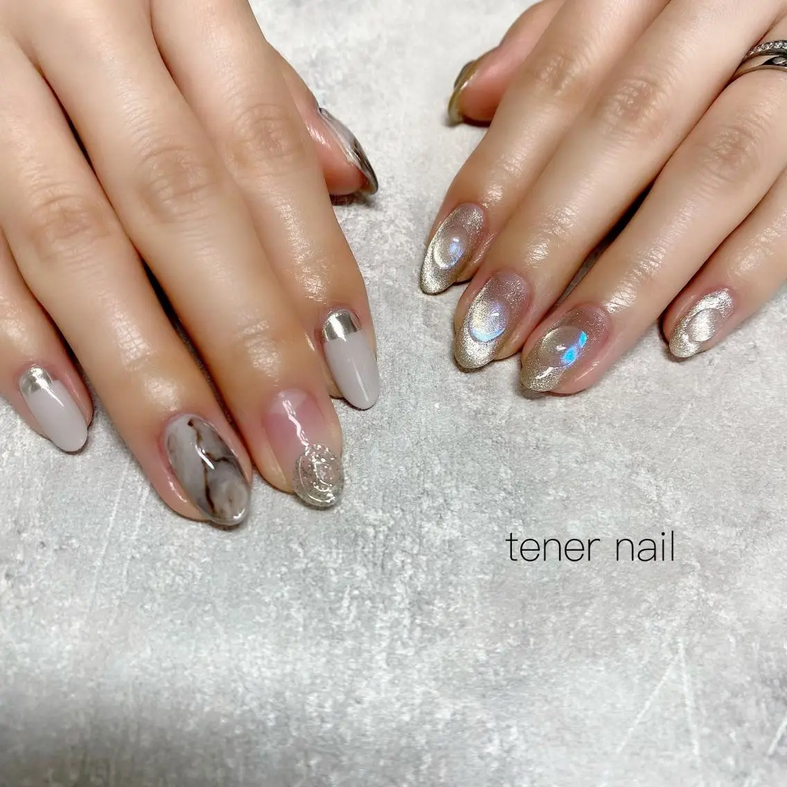 ネイル ニュアンスネイル テネルネイル tener nailのネイルデザイン