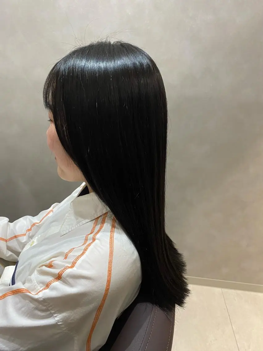🤍no.1オススメ贅沢メニュー🤍カット+アドミオカラー+髪質改善TR/5steps＋ホームケアTR付き🫧の写真