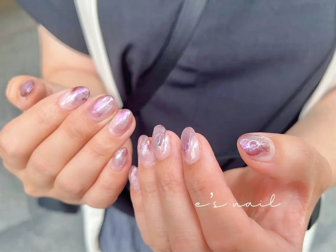 ネイル ハンドネイル ハンドケア e’s nail Lumièreのネイルデザイン