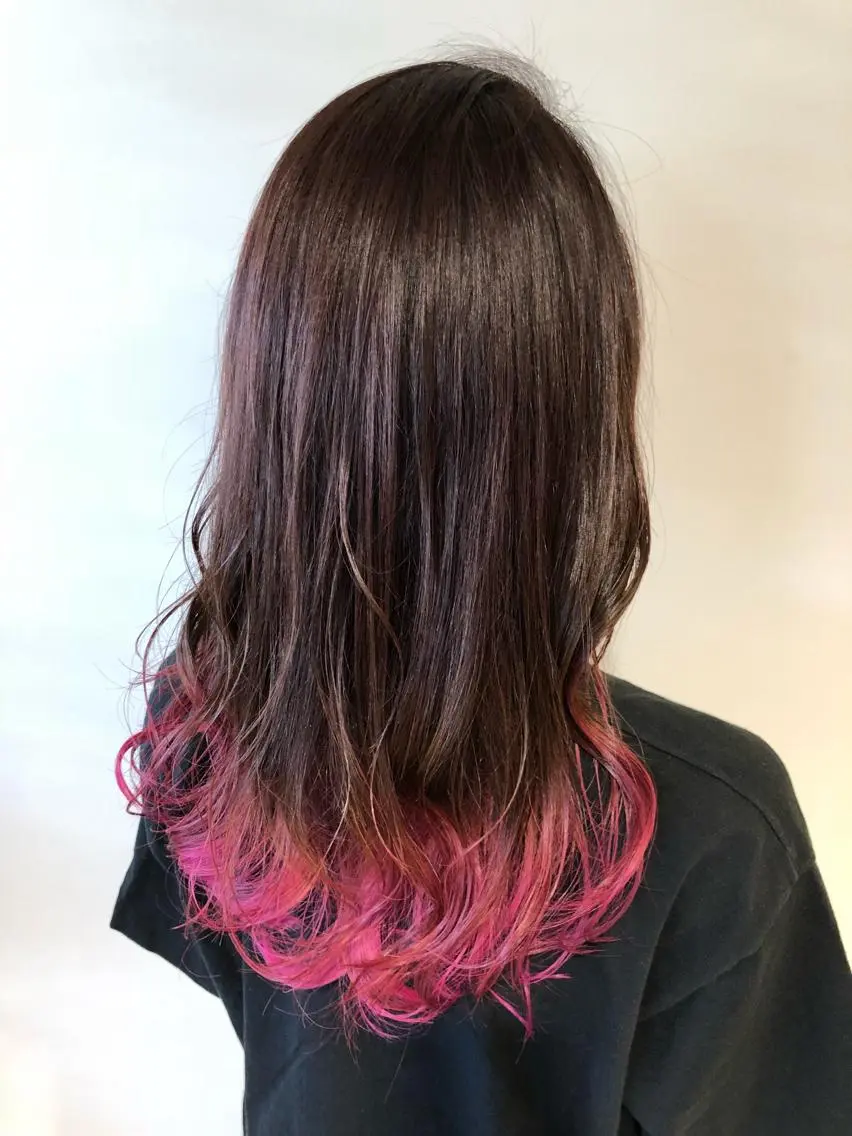✂️大人気✨グラデーションカラー&カットの写真