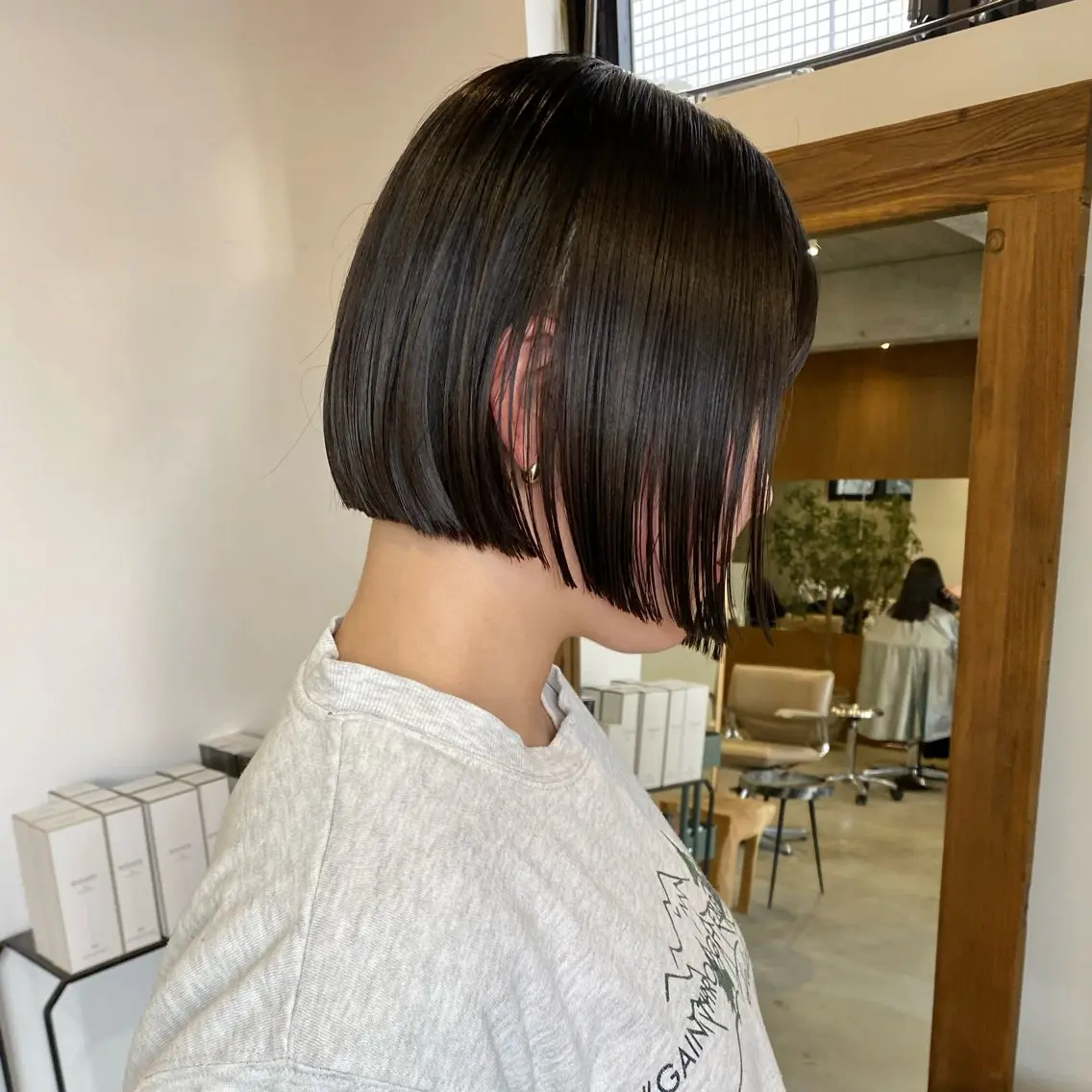 ミディアム ボブ ショートカット kyokaのヘアスタイル