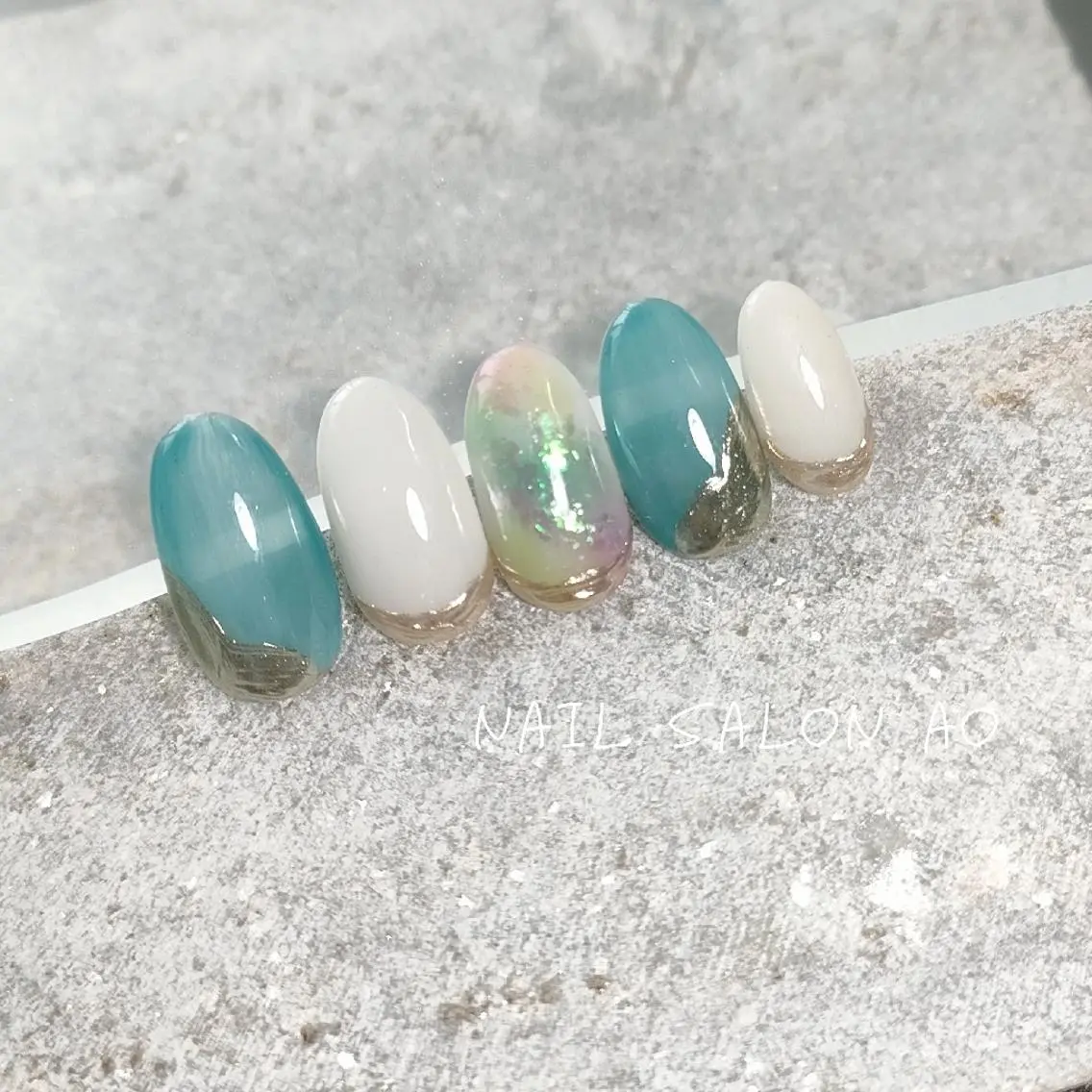 ネイル Nail Salon   AO✳Emiのネイルデザイン