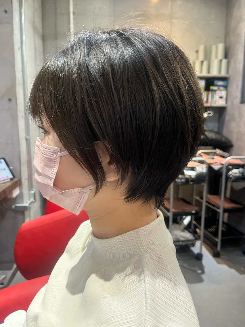 ショート カット 駅チカ【ali'i】 アリイ花崎友美☘のヘアスタイル