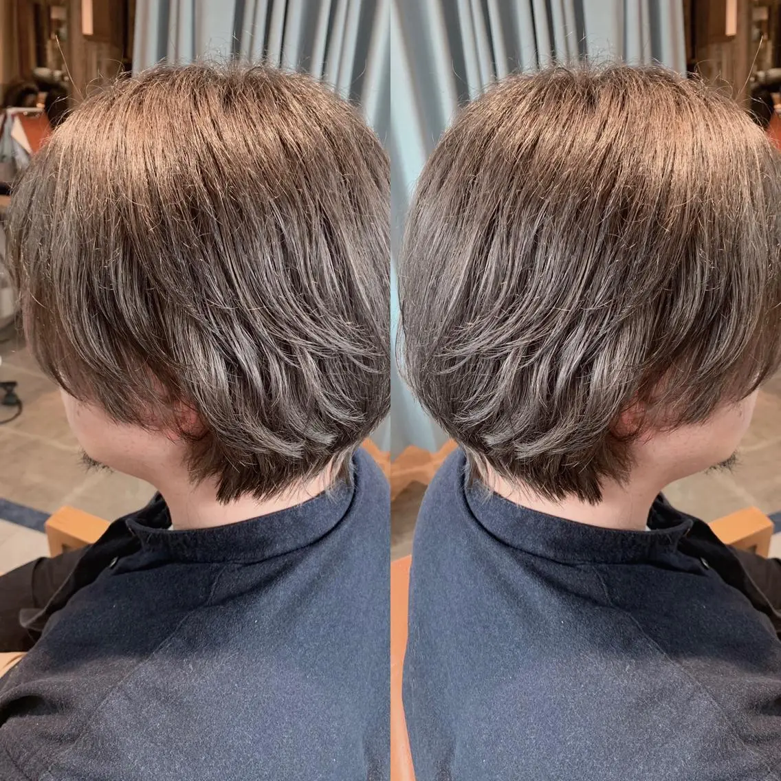 ショート カラー ブリーチ 韓国🇰🇷 ✂︎hair 内田愛のヘアスタイル
