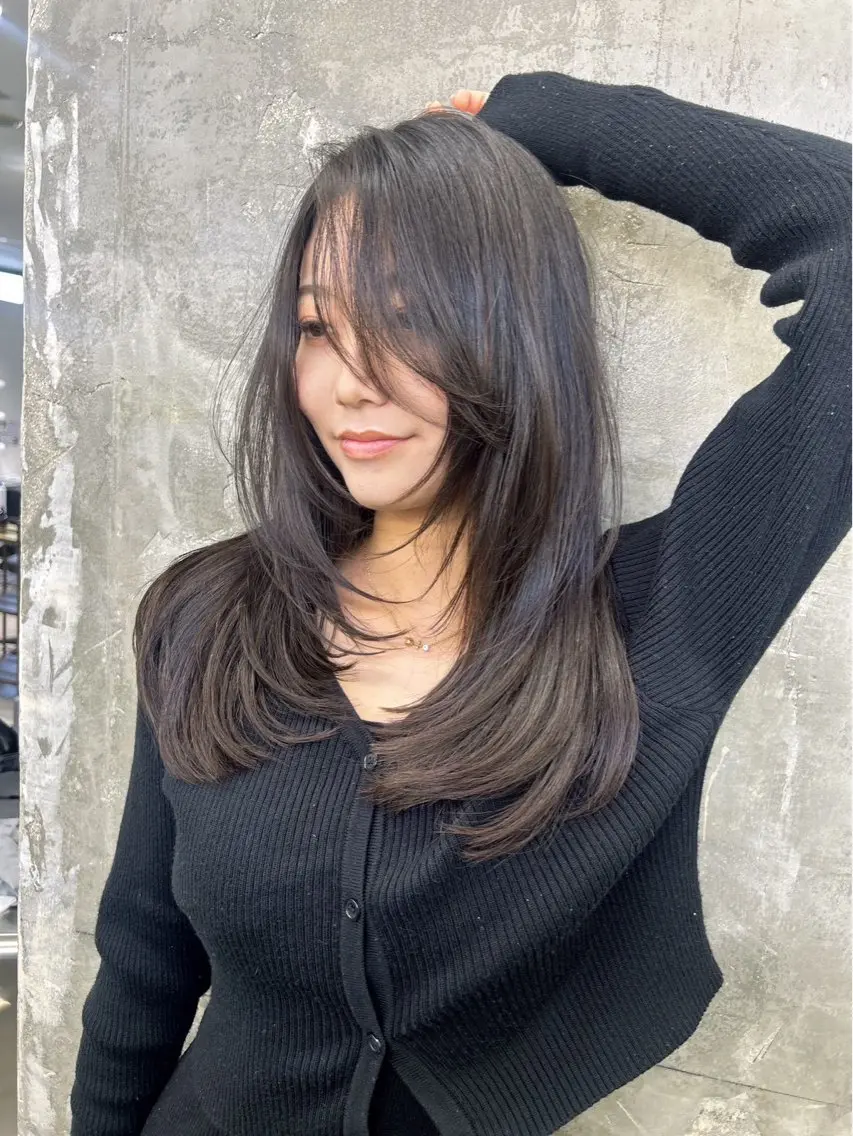 ロング 小山 蓮のヘアスタイル