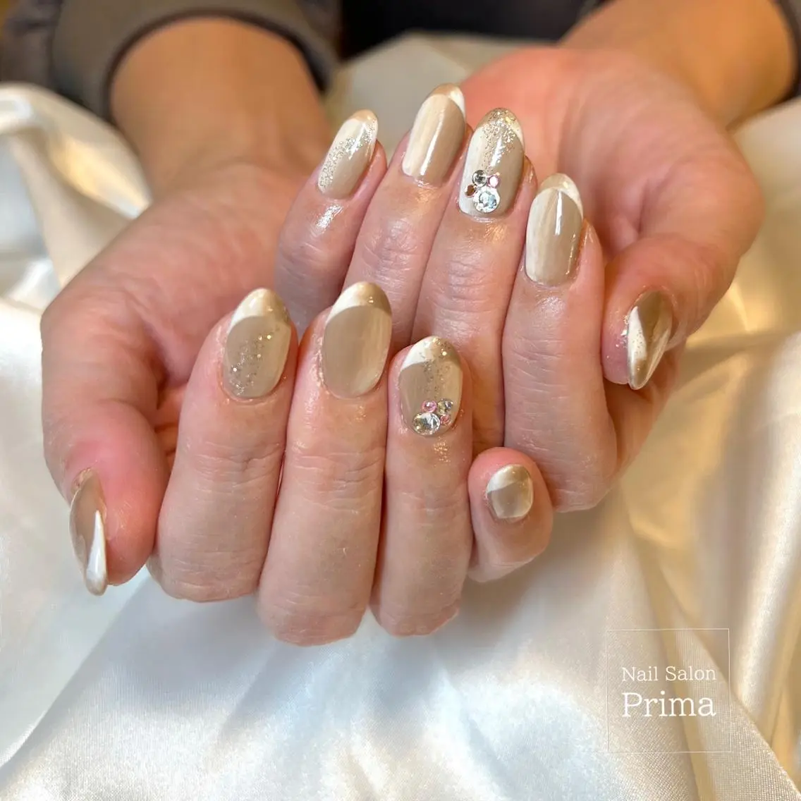 セミロング ネイル SalonPrima 西院Nail&Eyeのネイルデザイン