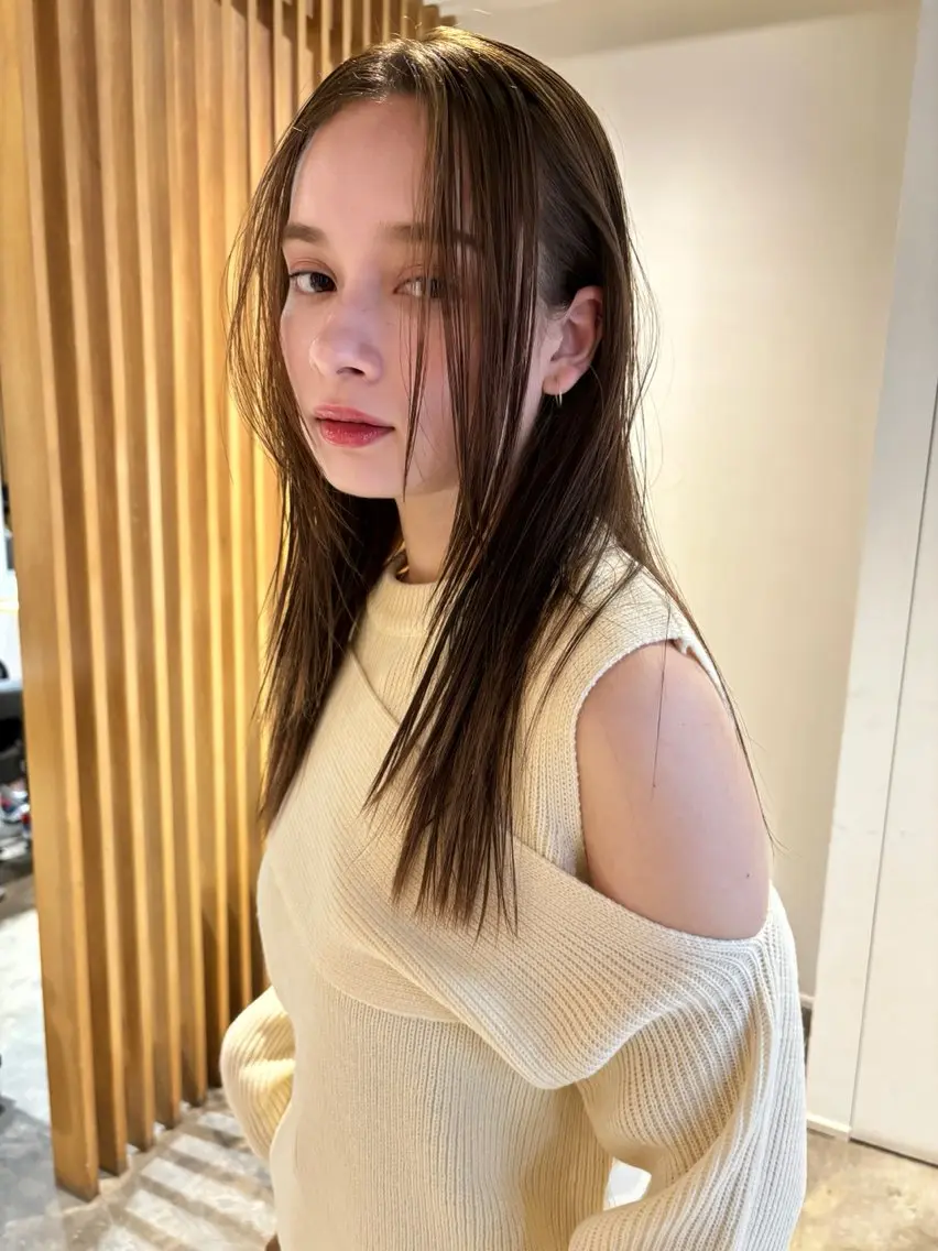 カラー 薄井 稜太のヘアスタイル