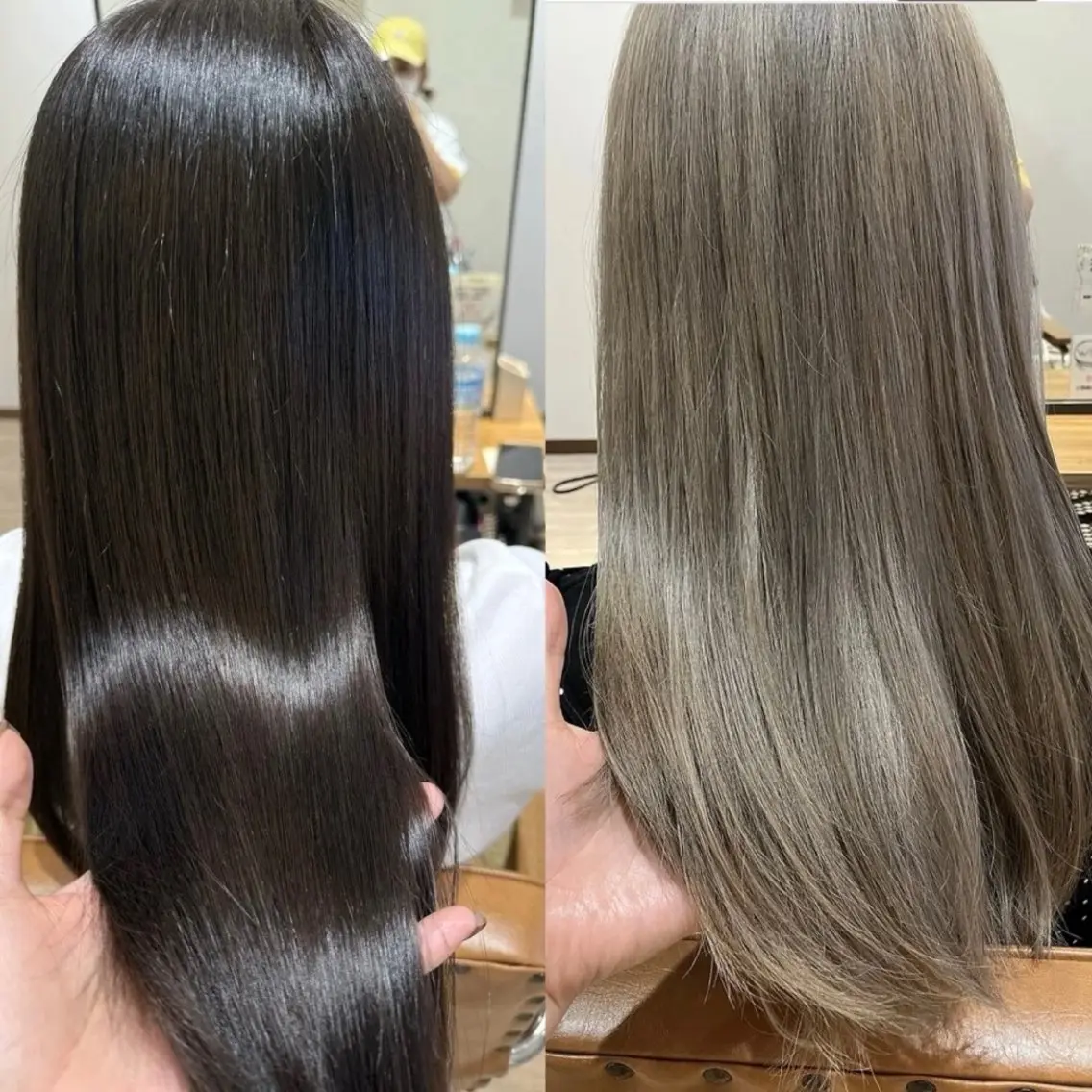 ロング ナオイ ユウキのヘアスタイル