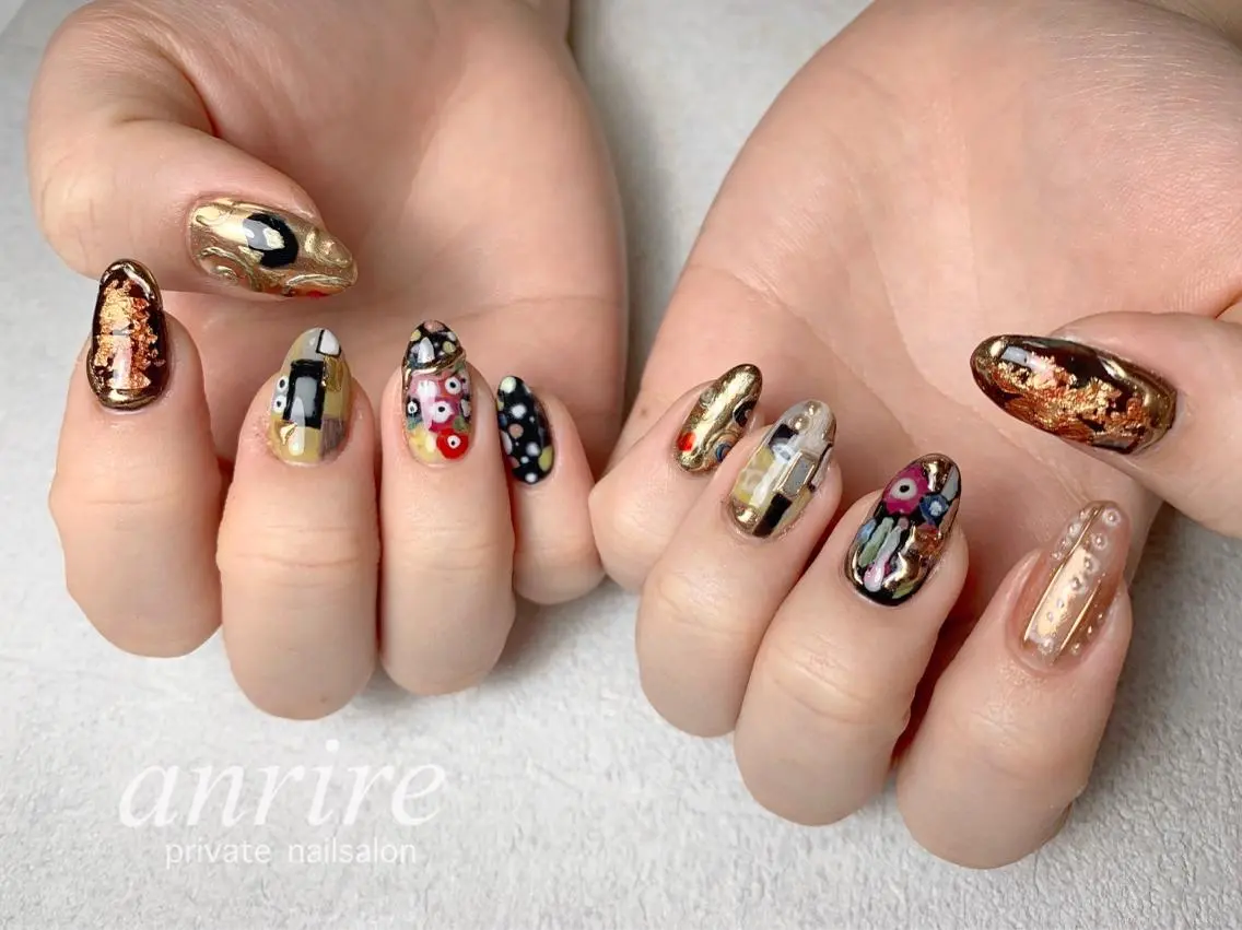ネイル ハンドネイル nailsalon anrireのネイルデザイン