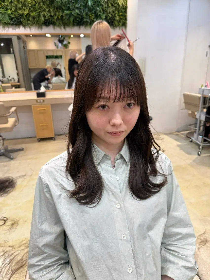 ロング レイヤーカット カット ❄️高野 杏介❄️ツヤ髪得意！のヘアスタイル