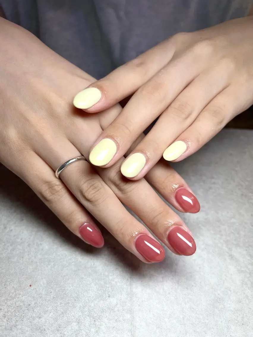 ネイル ワンカラーネイル 🌻Sunrich Fuka🌻のネイルデザイン