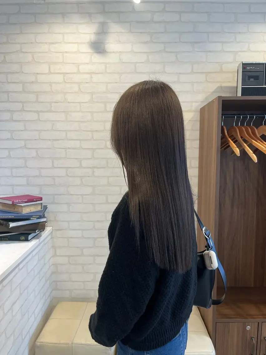 カラー ベージュカラー カット ヘアカラー 阿部 うららのマツエク・マツパデザイン