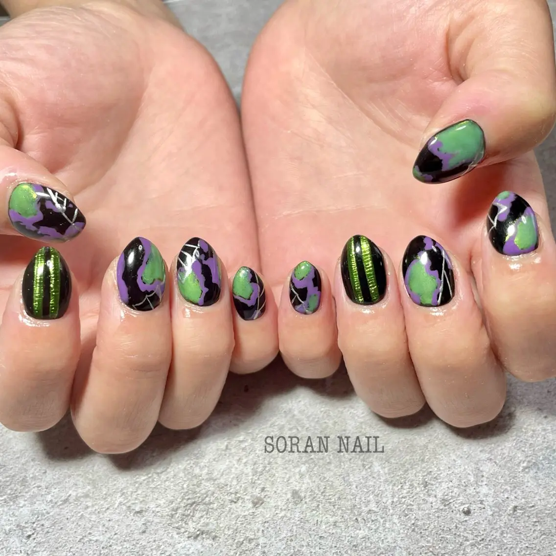 ネイル ハンドネイル soran nailのネイルデザイン