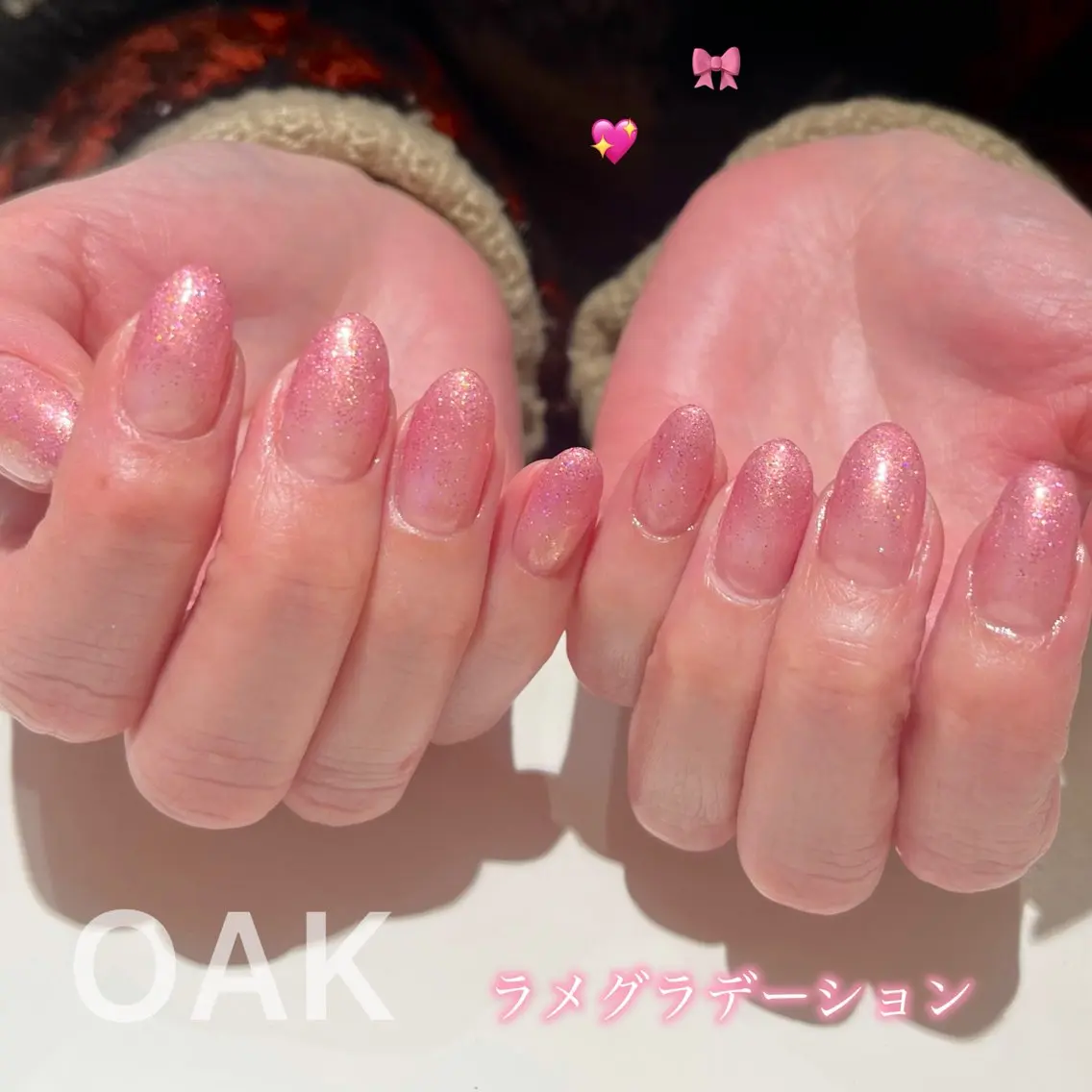 ネイル ハンドネイル MEI 🍑 nail OAKのネイルデザイン