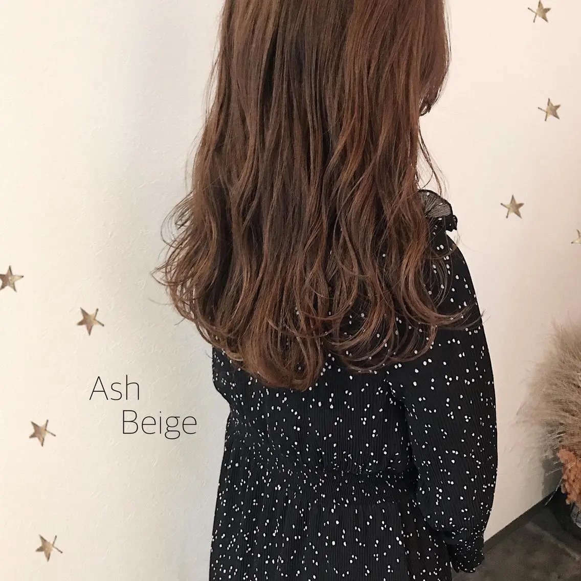 ロング カラー カット ヘアカラー 市川 千夏のヘアスタイル