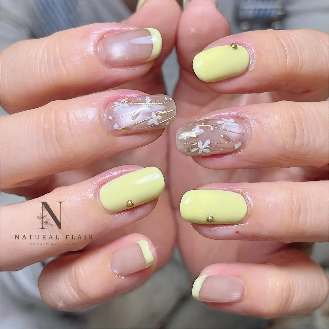 ネイル ハンドネイル natural flairのネイルデザイン