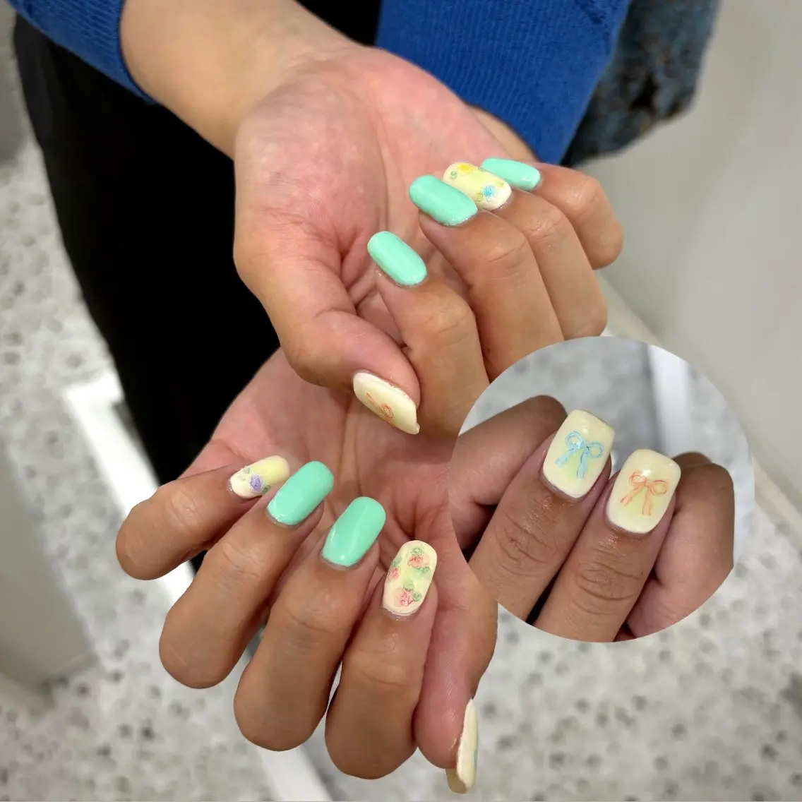 ネイル マグネットネイル メンズネイル ニュアンスネイル ワンカラーネイル シンプルネイル ハンドネイル あいり/ NailLife金山のネイルデザイン