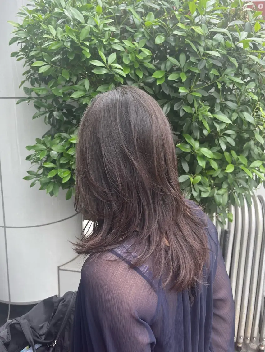 ミディアム 韓国レイヤー 🤎🦋Harisのヘアスタイル