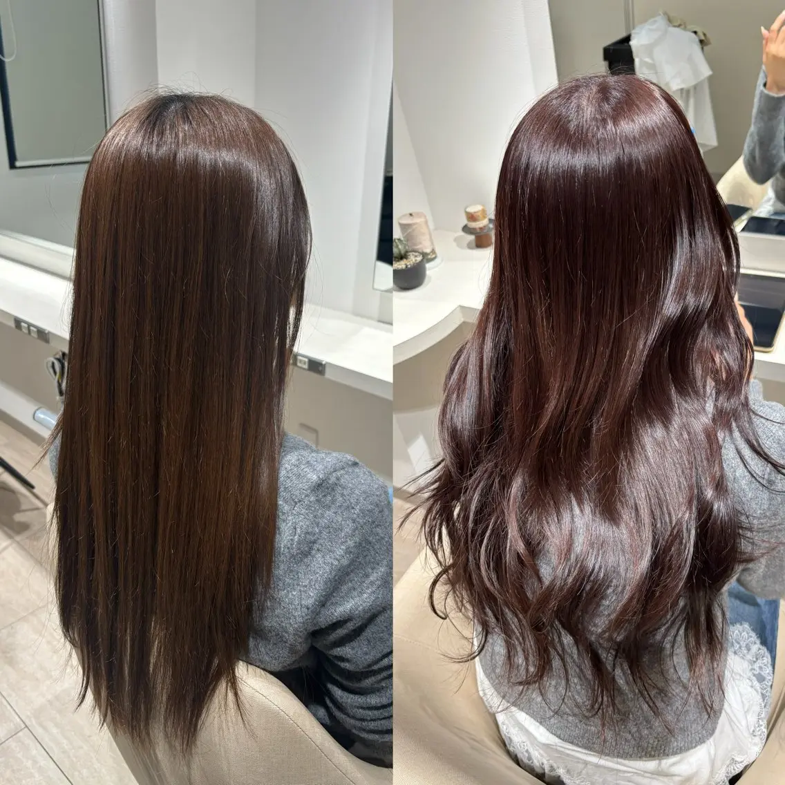 カラー ブラウンカラー ピンクカラー ヘアカラー 🌸SAORI ボブ/ショート🌸のヘアスタイル