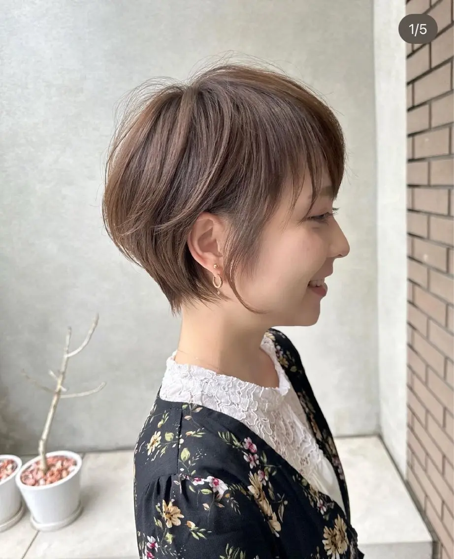ショート 🫧似合わせショート ゴヤ🫧のヘアスタイル