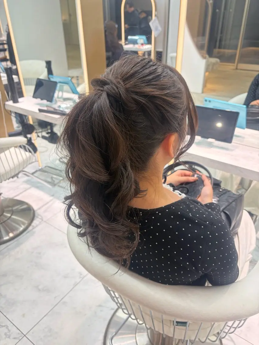 【17:00以降限定】ヘアセットの写真