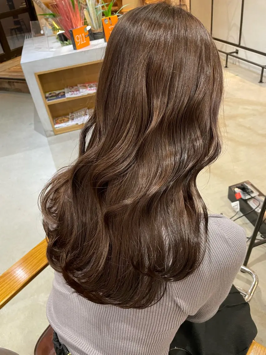 カット＋カラー🫧の写真