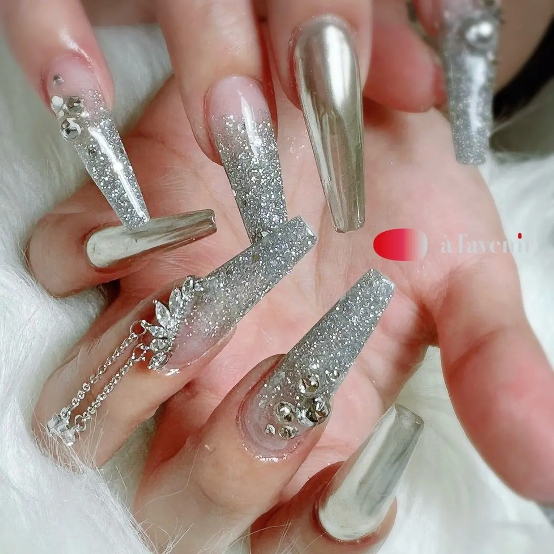 【スカルプ】人気!!アートし放題コース ¥12900の写真