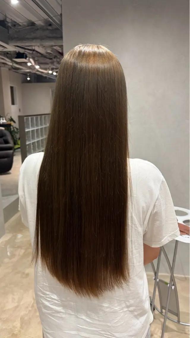 ロング hirano harukaのヘアスタイル