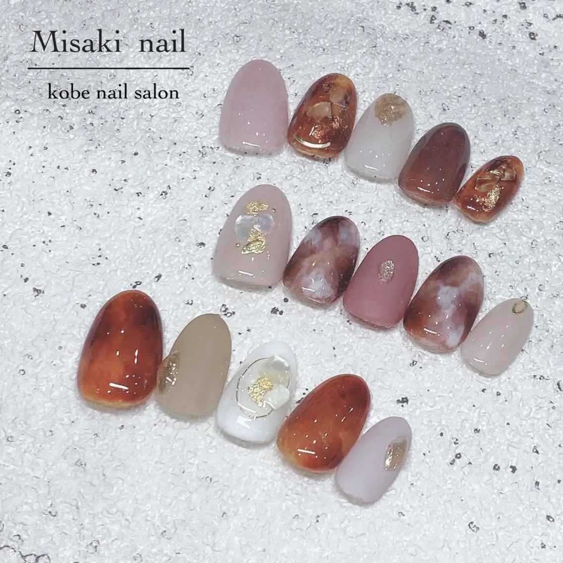 ネイル 韓国ネイル ワンホンネイル ハンドネイル nailsalon miinailsのネイルデザイン