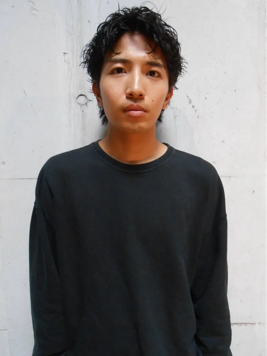 【メンズ】カット+デザインパーマ+トリートメントの写真