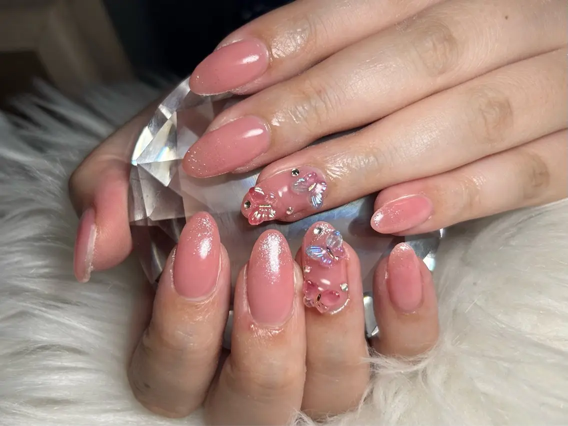 セミロング ハンドネイル nail salon Renardのネイルデザイン