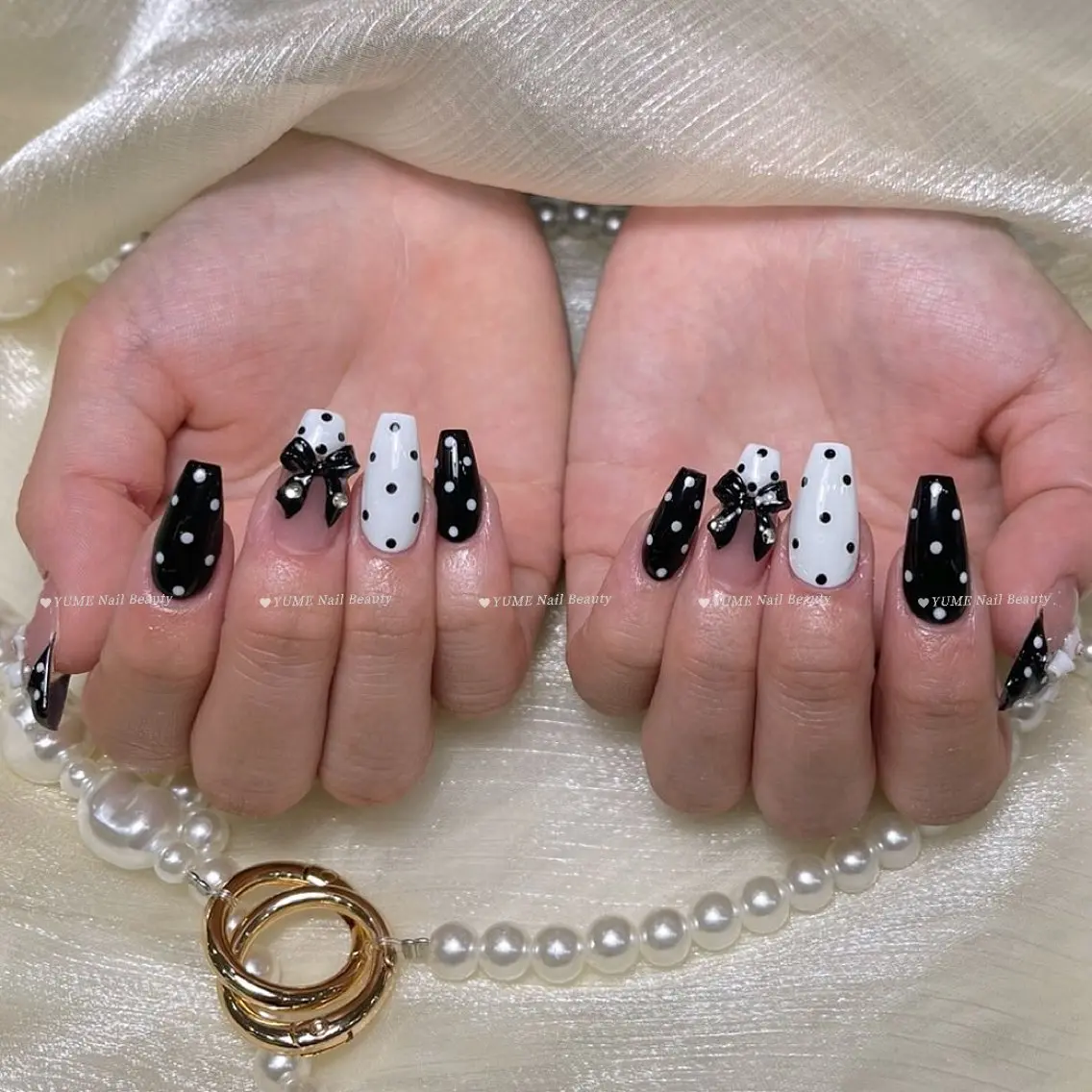 ミディアム ハンドネイル YUME Nail Beautyのネイルデザイン