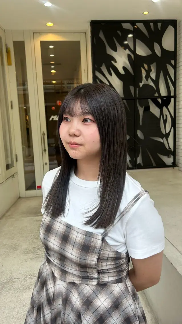 ロング 卒業式のヘアスタイル 北口 華乃のヘアスタイル
